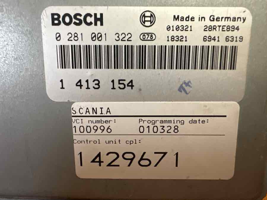 SCANIA ECU 1413154 - Električni sistem za Kamion: slika 2 SCANIA ECU 1413154 - Električni sistem za Kamion: slika 2