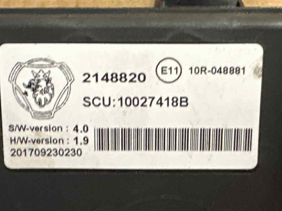 SCANIA ECU 2148820 - Električni sistem za Kamion: slika 3 SCANIA ECU 2148820 - Električni sistem za Kamion: slika 3