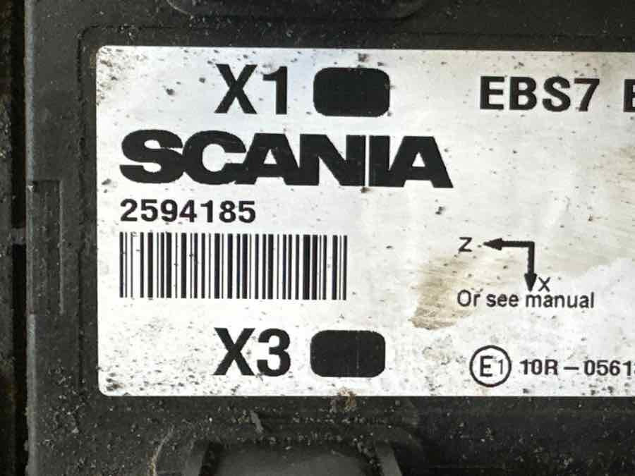 SCANIA ECU BMS 2594185 - Električni sistem za Kamion: slika 3 SCANIA ECU BMS 2594185 - Električni sistem za Kamion: slika 3