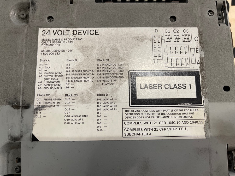 SCANIA RADIO 2974852 - Električni sistem za Kamion: slika 2 SCANIA RADIO 2974852 - Električni sistem za Kamion: slika 2