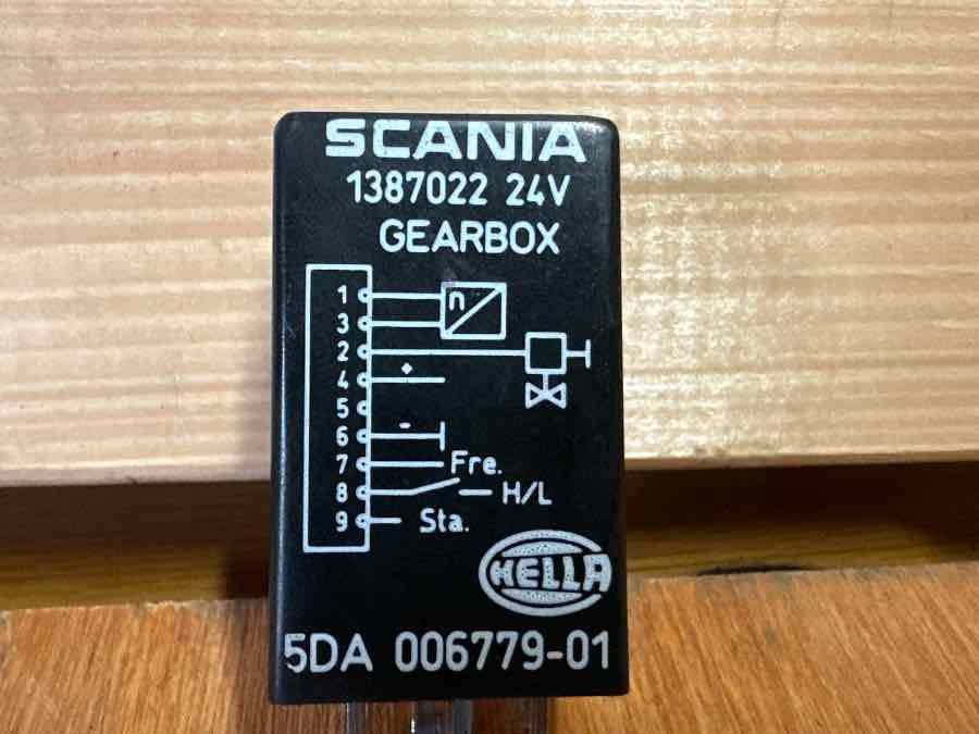 SCANIA RELAY 1387022 - Električni sistem za Kamion: slika 2 SCANIA RELAY 1387022 - Električni sistem za Kamion: slika 2