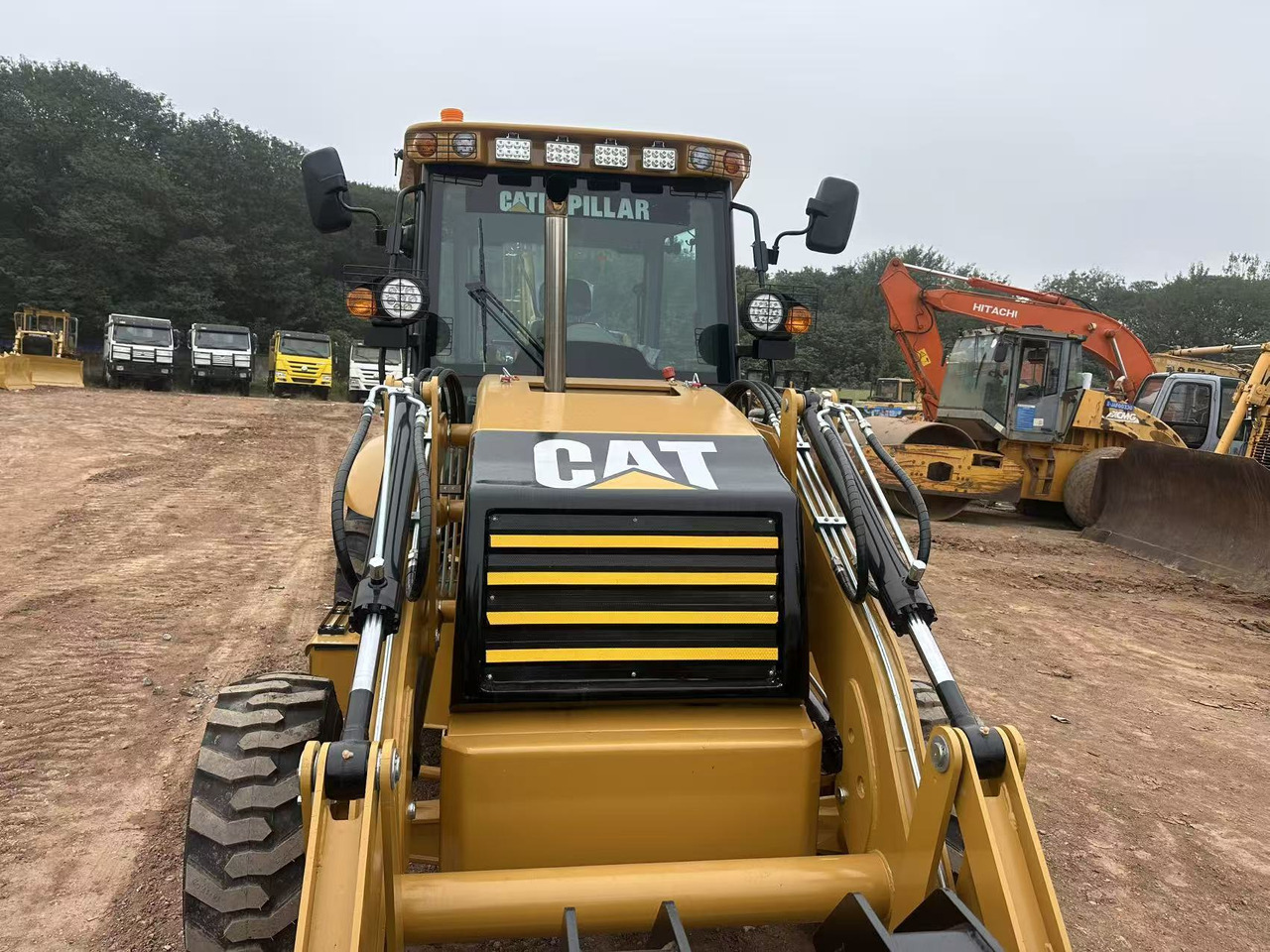 Novu Bager utovarivač CATERPILLAR 420F2: slika 10