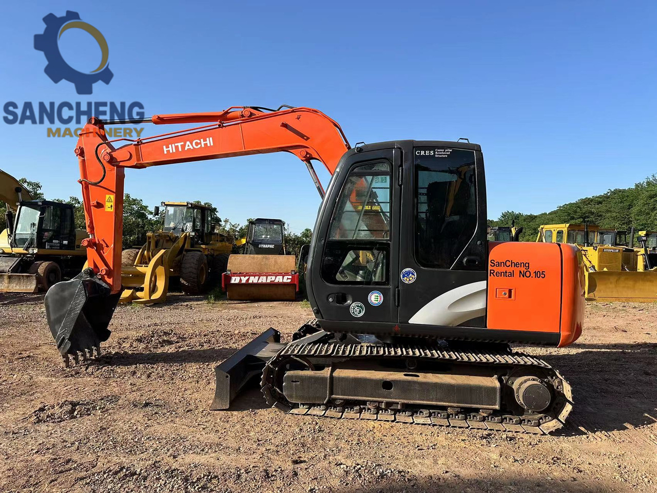 HITACHI ZAXIS ZX70 - Mini bager: slika 1 HITACHI ZAXIS ZX70 - Mini bager: slika 1