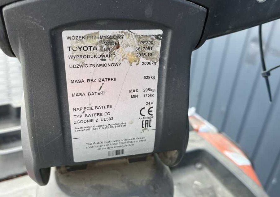 BT LPE200 - Kolica za palete: slika 4 BT LPE200 - Kolica za palete: slika 4