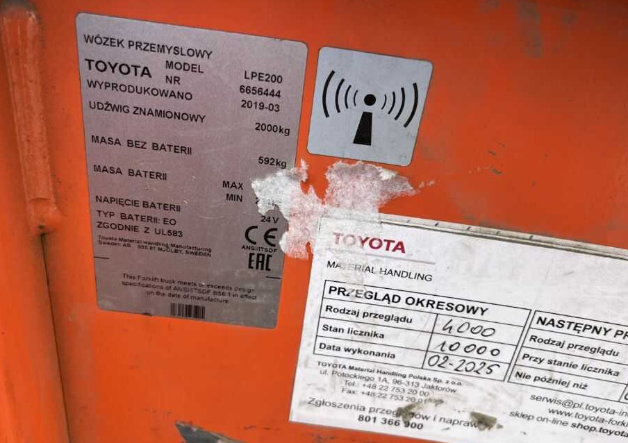 BT LPE200 - Kolica za palete: slika 4 BT LPE200 - Kolica za palete: slika 4