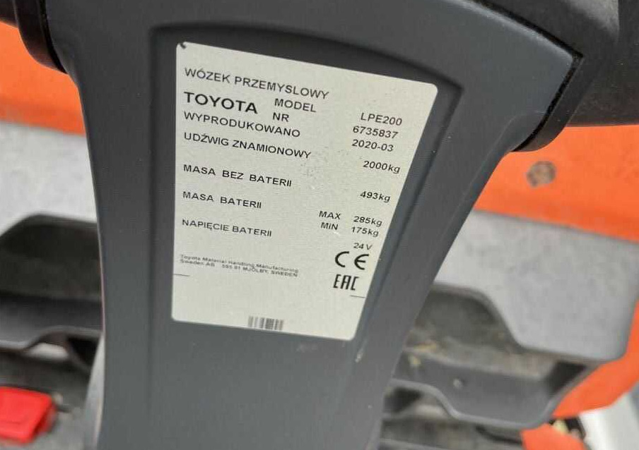 BT LPE200 - Kolica za palete: slika 4 BT LPE200 - Kolica za palete: slika 4