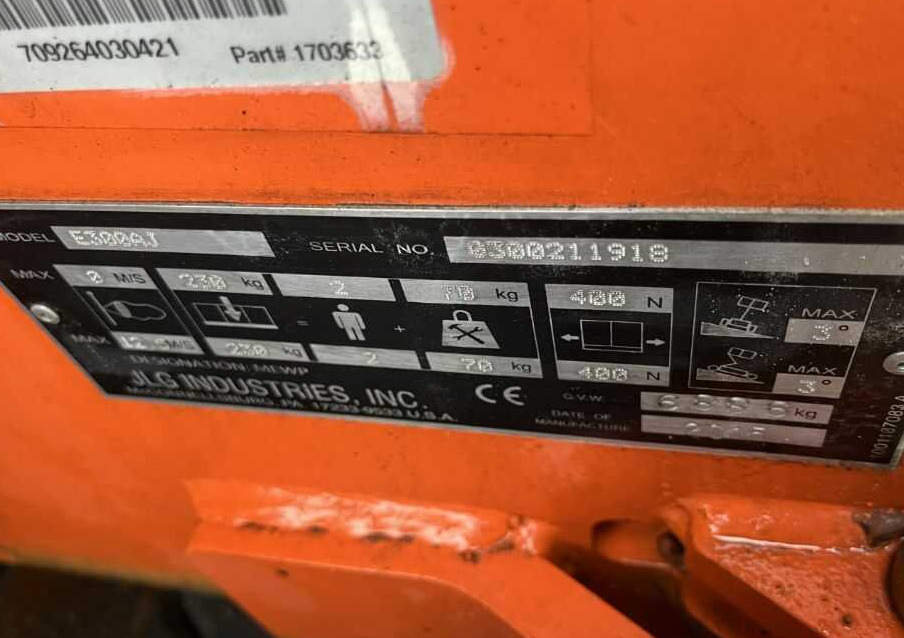 JLG E300AJ - Zglobna platforma: slika 4 JLG E300AJ - Zglobna platforma: slika 4