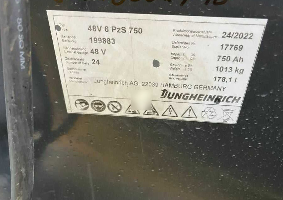 Jungheinrich EFG220 - Električni viljuškar: slika 5 Jungheinrich EFG220 - Električni viljuškar: slika 5