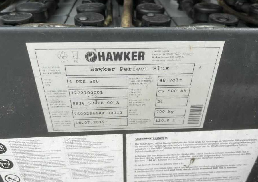 Električni viljuškar Linde E14-02: slika 7 Električni viljuškar Linde E14-02: slika 7