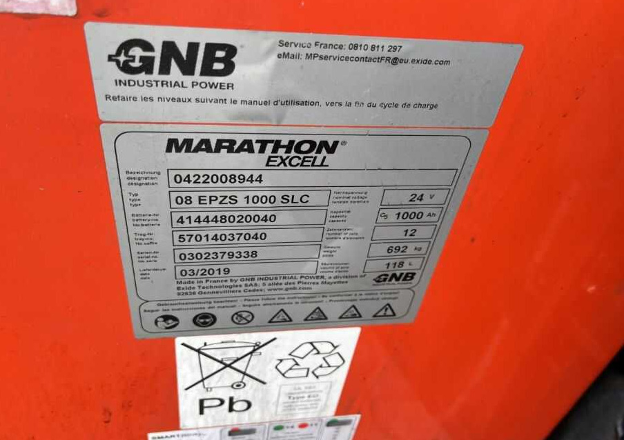 Električni viljuškar Linde E15-02: slika 8 Električni viljuškar Linde E15-02: slika 8