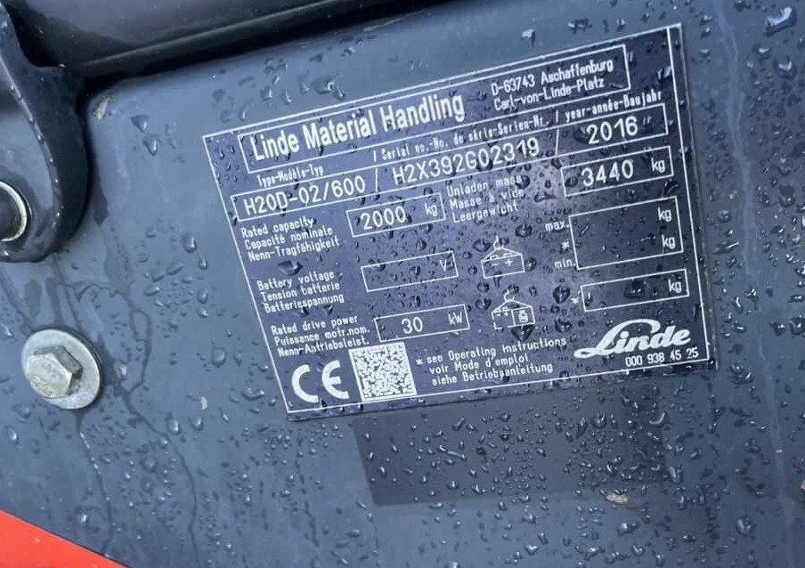 Linde H20D-02/600 - Dizel viljuškar: slika 4 Linde H20D-02/600 - Dizel viljuškar: slika 4