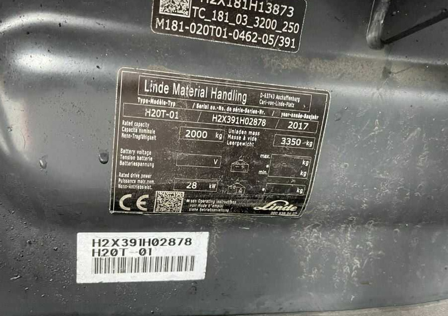Linde H20T-01 - Gasni viljuškar: slika 4 Linde H20T-01 - Gasni viljuškar: slika 4