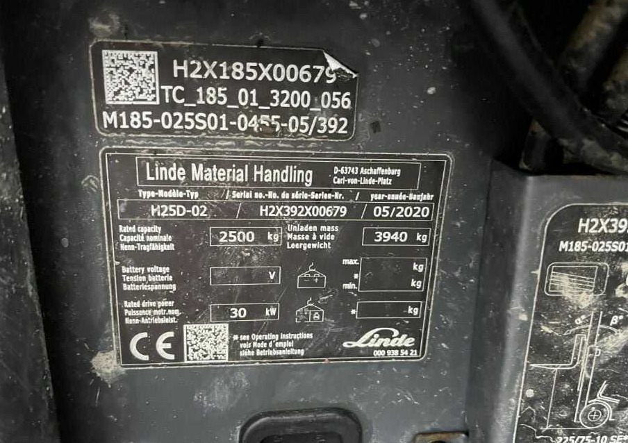 Linde H25D-02 - Dizel viljuškar: slika 4 Linde H25D-02 - Dizel viljuškar: slika 4