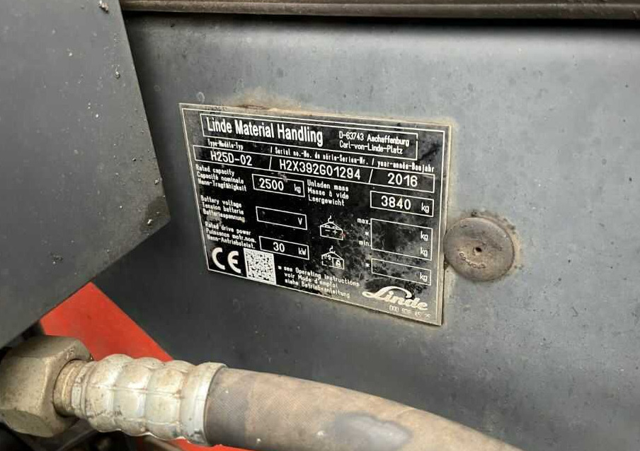 Linde H25D-02 - Dizel viljuškar: slika 4 Linde H25D-02 - Dizel viljuškar: slika 4