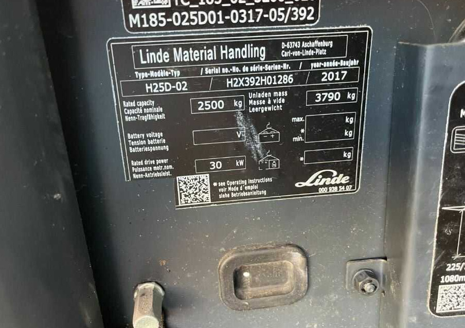 Linde H25D-02 - Dizel viljuškar: slika 4 Linde H25D-02 - Dizel viljuškar: slika 4