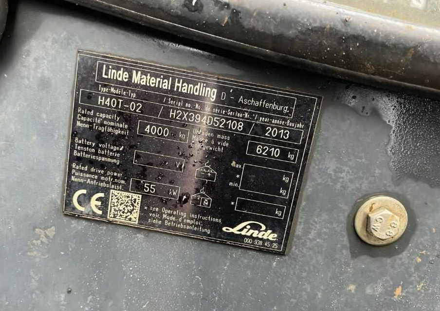 Linde H40T-02 - Gasni viljuškar: slika 4 Linde H40T-02 - Gasni viljuškar: slika 4