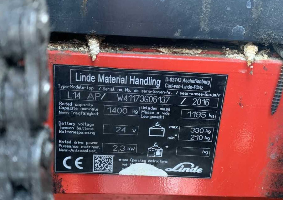 Slagač Linde L14AP: slika 7