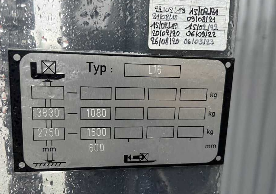 Slagač Linde L16R: slika 8 Slagač Linde L16R: slika 8