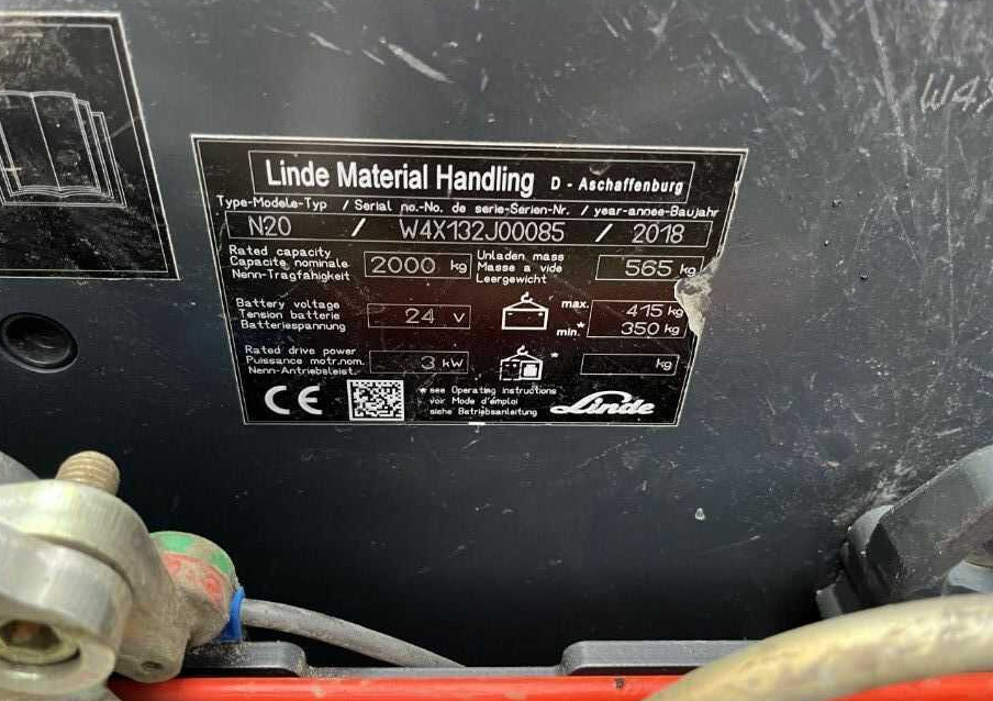 Linde N20 - Preuzimač porudžbine: slika 4 Linde N20 - Preuzimač porudžbine: slika 4