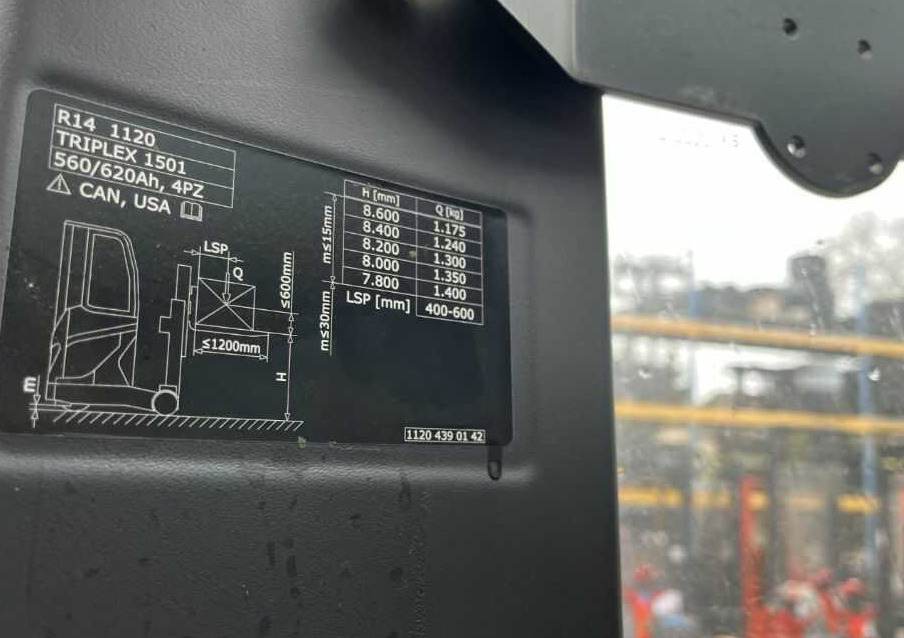 Regalni viljuškar Linde R14-01: slika 8
