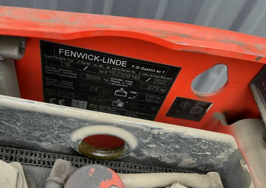 Linde T16 - Kolica za palete: slika 4 Linde T16 - Kolica za palete: slika 4