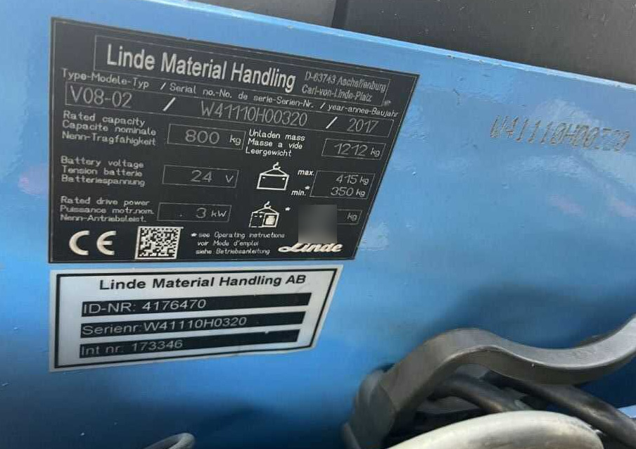 Linde V08-02 - Preuzimač porudžbine: slika 4 Linde V08-02 - Preuzimač porudžbine: slika 4