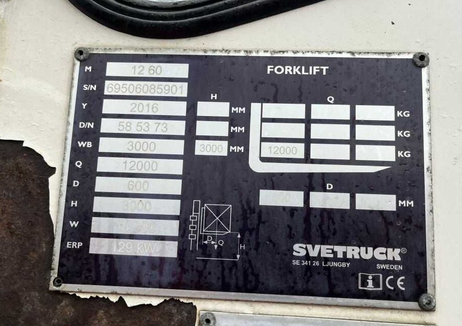 Svetruck 1260 - Dizel viljuškar: slika 4 Svetruck 1260 - Dizel viljuškar: slika 4