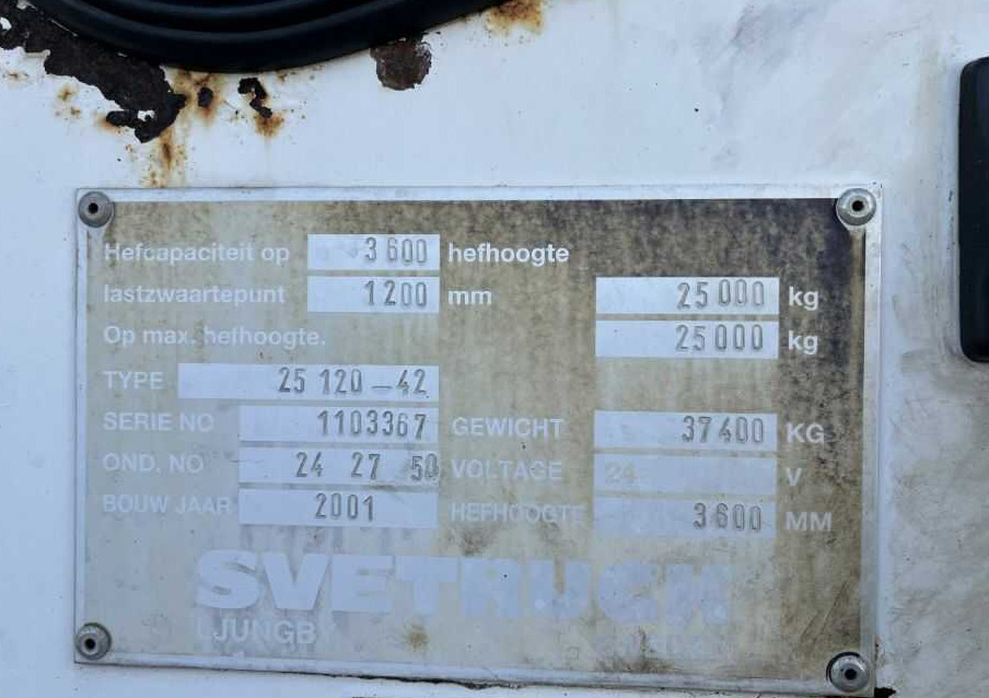 Svetruck 25120-42 - Dizel viljuškar: slika 4 Svetruck 25120-42 - Dizel viljuškar: slika 4