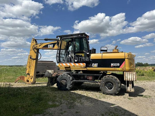 Caterpillar M322D VAH - Mini bager: slika 1 Caterpillar M322D VAH - Mini bager: slika 1