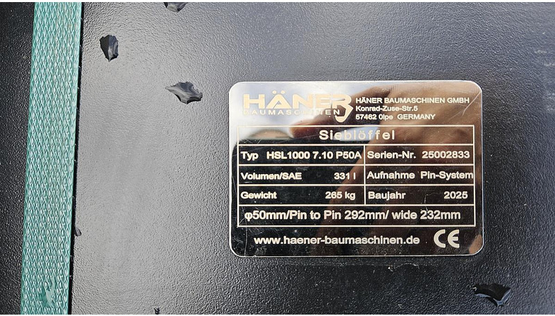 Haner HSL1000 7.10 P50A - Kašika: slika 5 Haner HSL1000 7.10 P50A - Kašika: slika 5