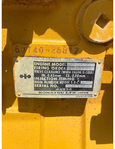 Komatsu SAA6D140E-2 Komatsu engine HD325 - Motor: slika 5 Komatsu SAA6D140E-2 Komatsu engine HD325 - Motor: slika 5