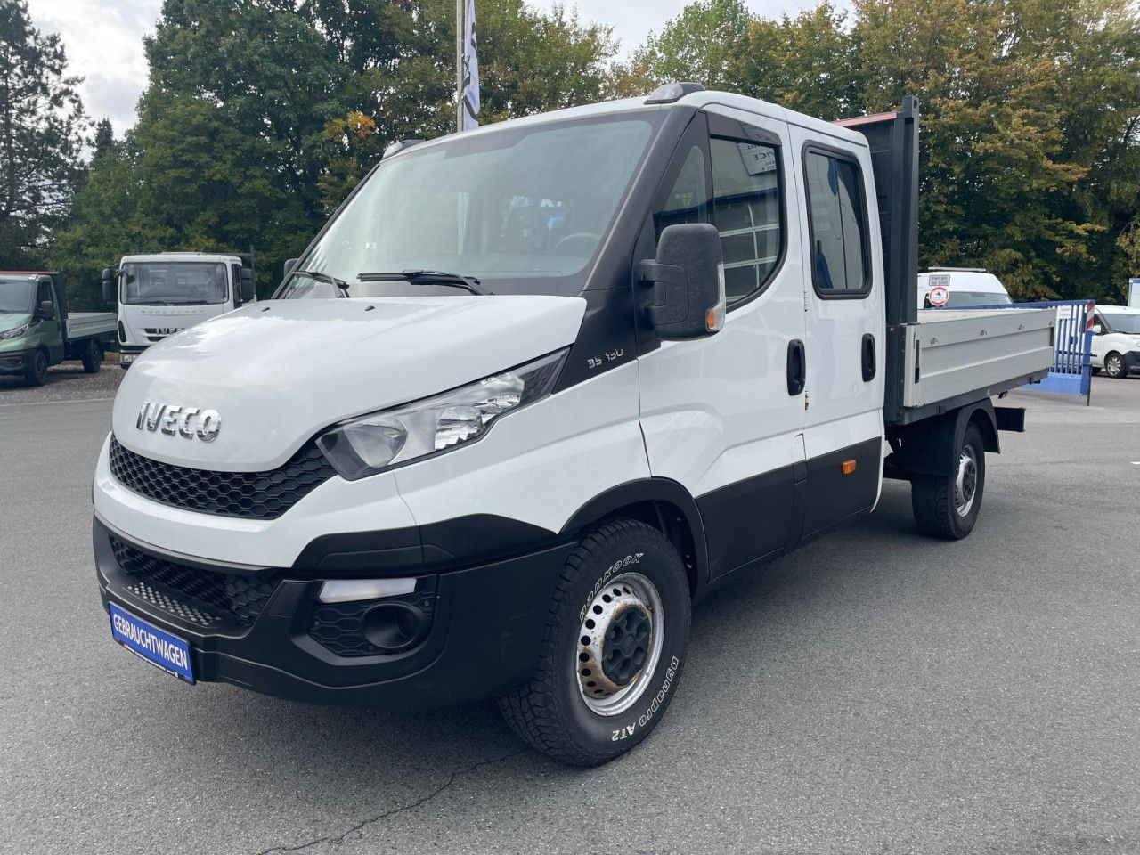 Iveco Daily 35S13D Euro5 AHK ZV - Dostavno vozilo s ravnom platformom, Dostavno vozilo sa duplom kabinom: slika 1 Iveco Daily 35S13D Euro5 AHK ZV - Dostavno vozilo s ravnom platformom, Dostavno vozilo sa duplom kabinom: slika 1