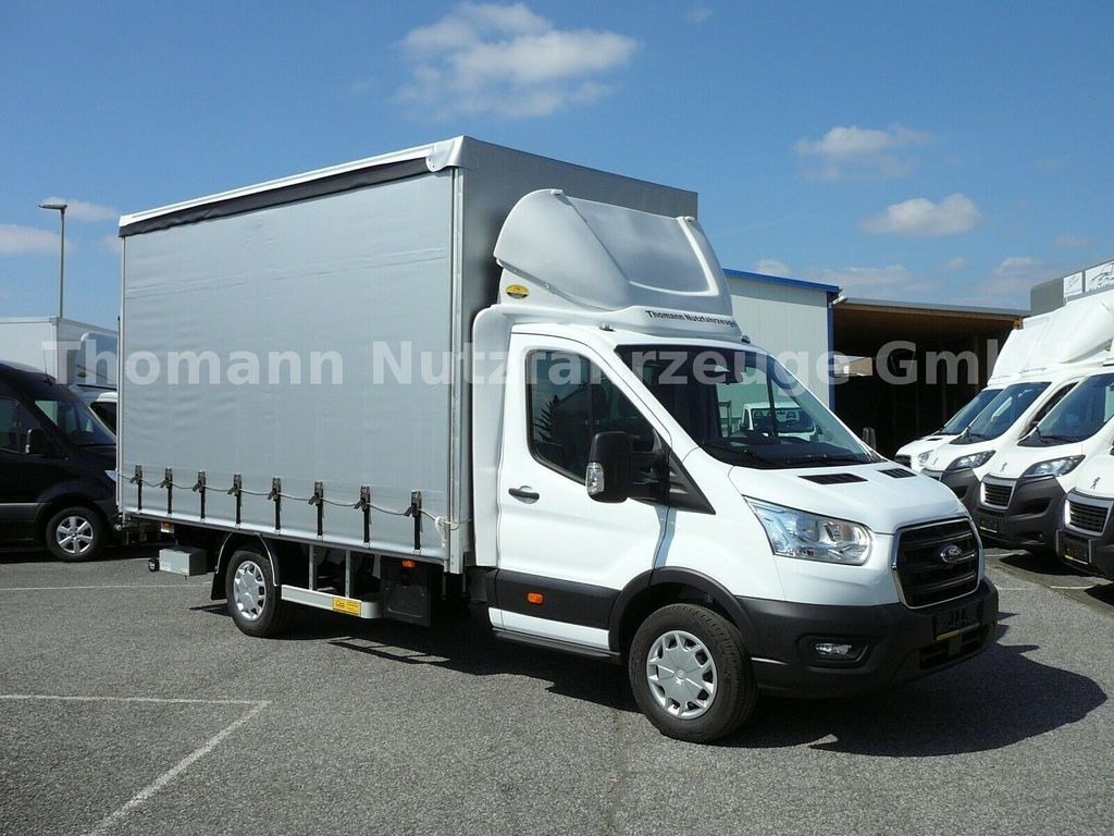 Ford Transit Pritsche Plane Ladebordwand Klima Temp. - Dostavno vozilo sa ceradom: slika 1 Ford Transit Pritsche Plane Ladebordwand Klima Temp. - Dostavno vozilo sa ceradom: slika 1