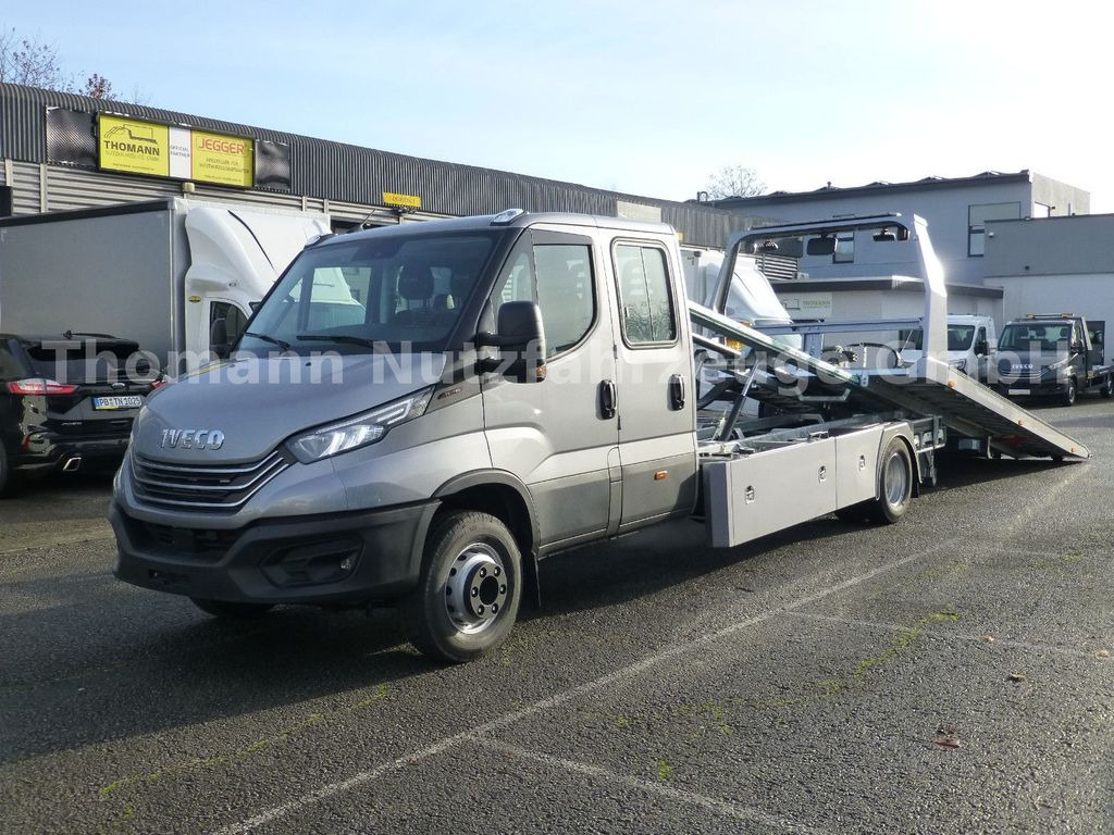 Iveco DAILY 70C18 DoKa Schiebeplateau Luftfed Navi Iveco DAILY 70C18 DoKa Schiebeplateau Luftfed Navi - Šlep vozilo, Dostavno vozilo: slika 1 Iveco DAILY 70C18 DoKa Schiebeplateau Luftfed Navi Iveco DAILY 70C18 DoKa Schiebeplateau Luftfed Navi - Šlep vozilo, Dostavno vozilo: slika 1
