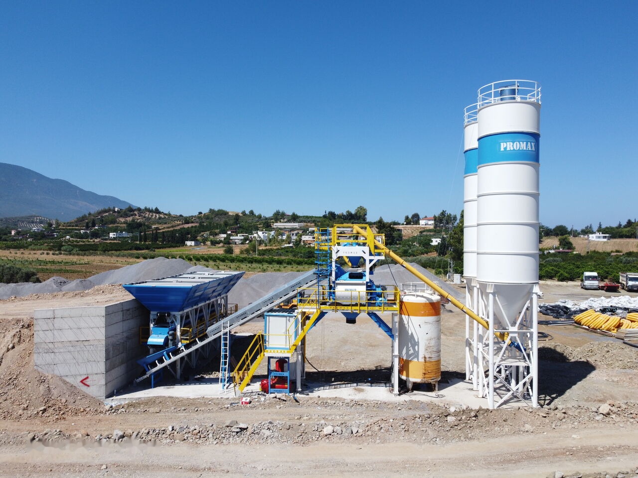Promax Compact Concrete Batching Plant C100-TWN-LINE (100m3/h) - Fabrika betona: slika 2 Promax Compact Concrete Batching Plant C100-TWN-LINE (100m3/h) - Fabrika betona: slika 2