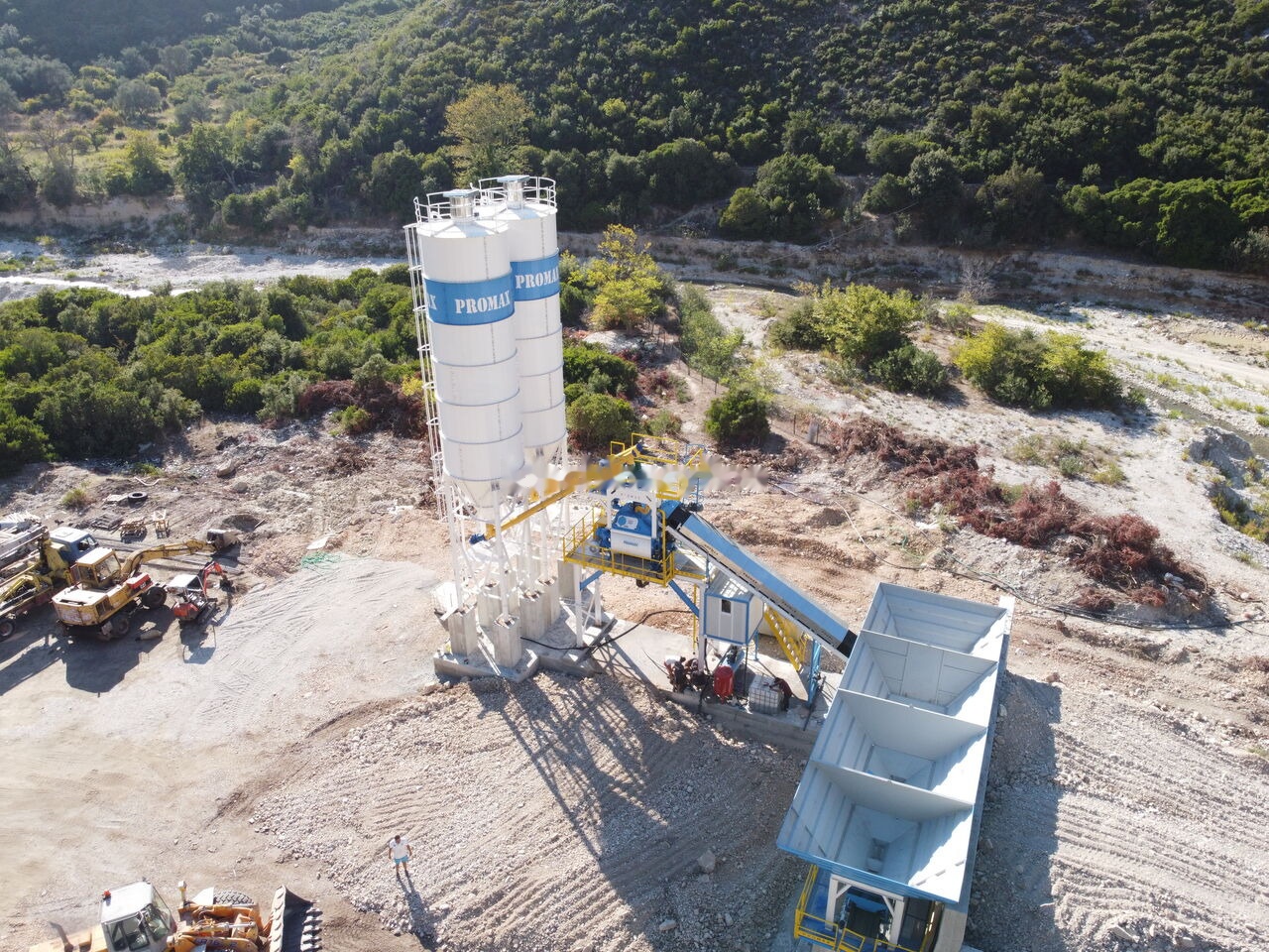 Promax Compact Concrete Batching Plant C100-TWN-LINE (100m3/h) - Fabrika betona: slika 3 Promax Compact Concrete Batching Plant C100-TWN-LINE (100m3/h) - Fabrika betona: slika 3