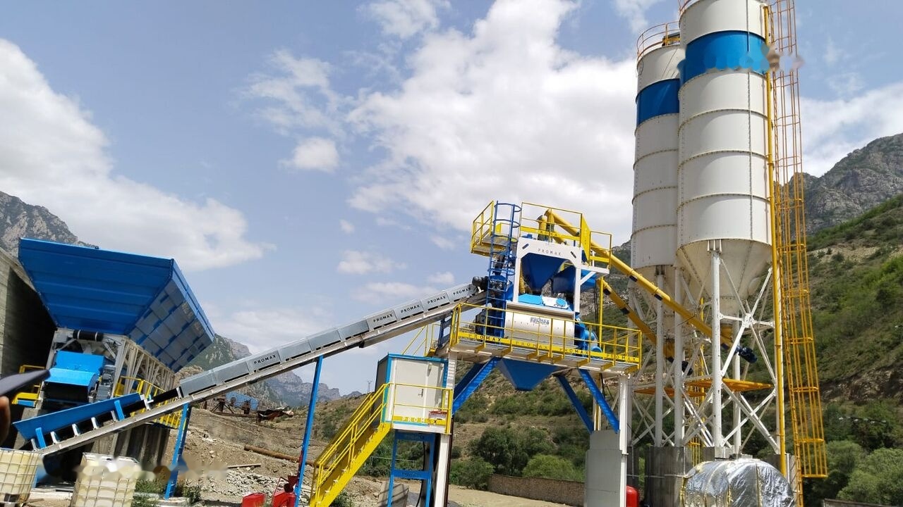 Promax Compact Concrete Batching Plant C120-TWN-LINE (120m3/h) - Fabrika betona: slika 2 Promax Compact Concrete Batching Plant C120-TWN-LINE (120m3/h) - Fabrika betona: slika 2
