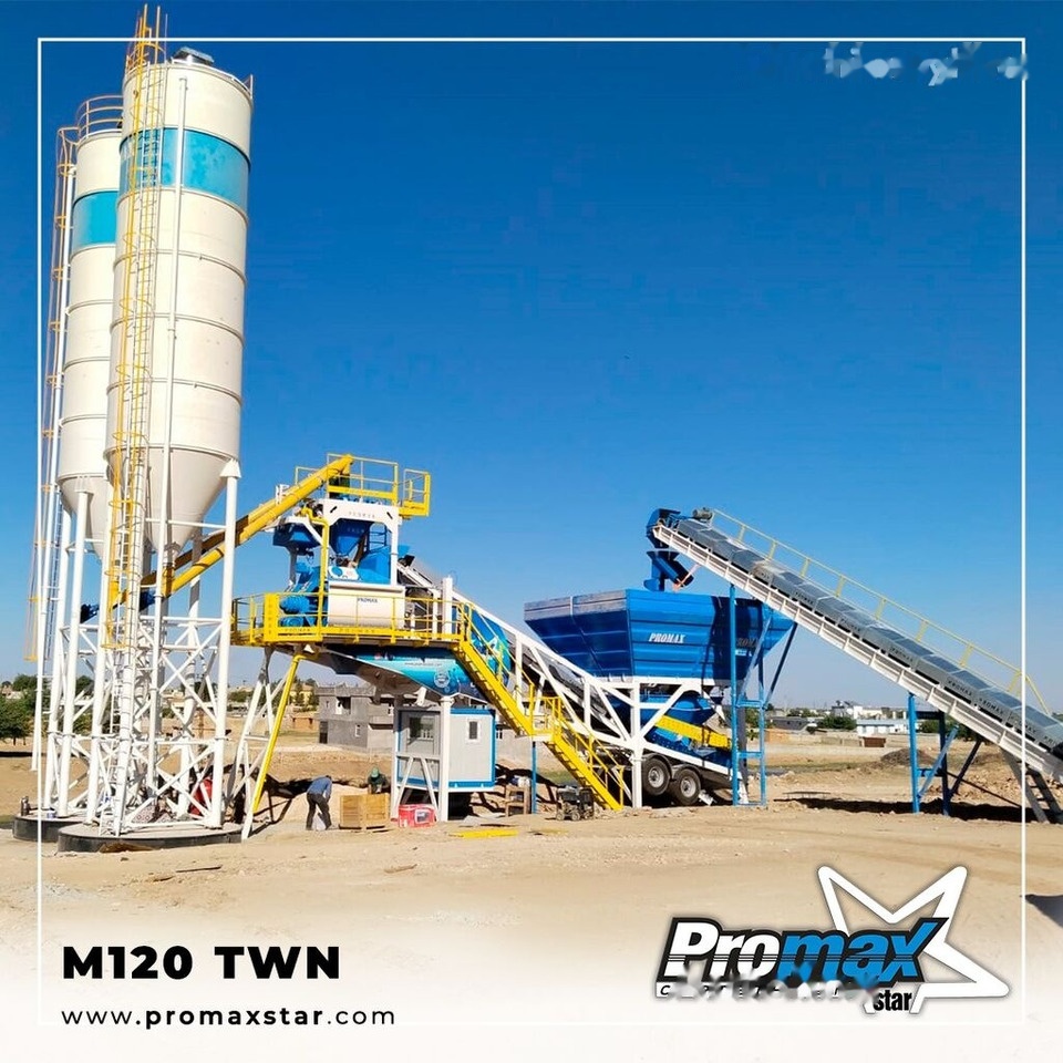 Promax Mobile Concrete Batching Plant M120-TWN (120m3/h) - Fabrika betona: slika 4 Promax Mobile Concrete Batching Plant M120-TWN (120m3/h) - Fabrika betona: slika 4