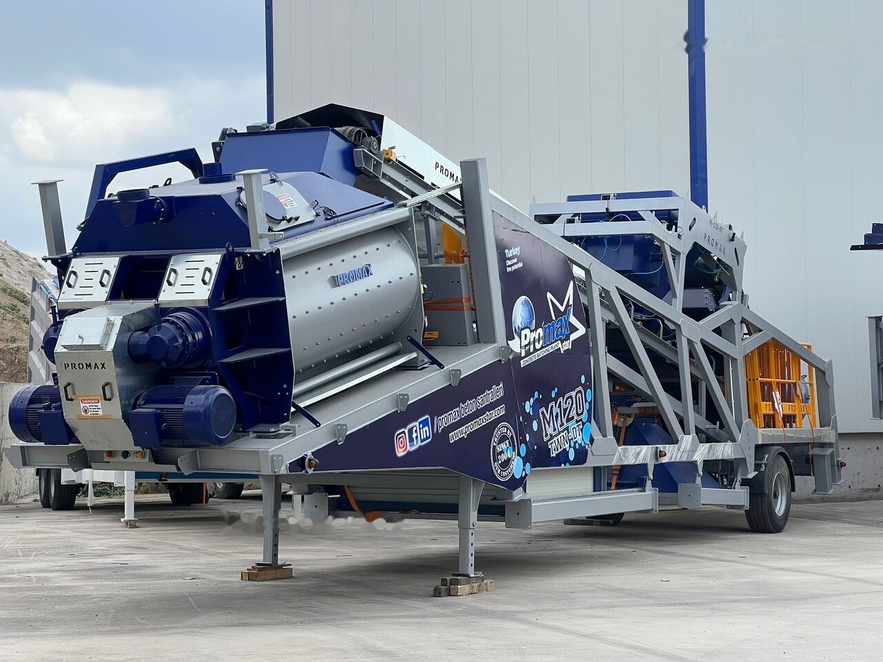 Promax Mobile Concrete Batching Plant PROMAX M120-TWN DT (120m³/h) - Fabrika betona: slika 5 Promax Mobile Concrete Batching Plant PROMAX M120-TWN DT (120m³/h) - Fabrika betona: slika 5