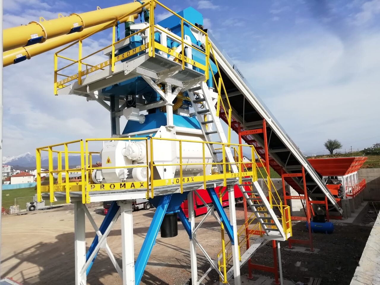 Promax Stationary Concrete Batching Plant S100 TWN (100m³/h) - Fabrika betona: slika 1 Promax Stationary Concrete Batching Plant S100 TWN (100m³/h) - Fabrika betona: slika 1