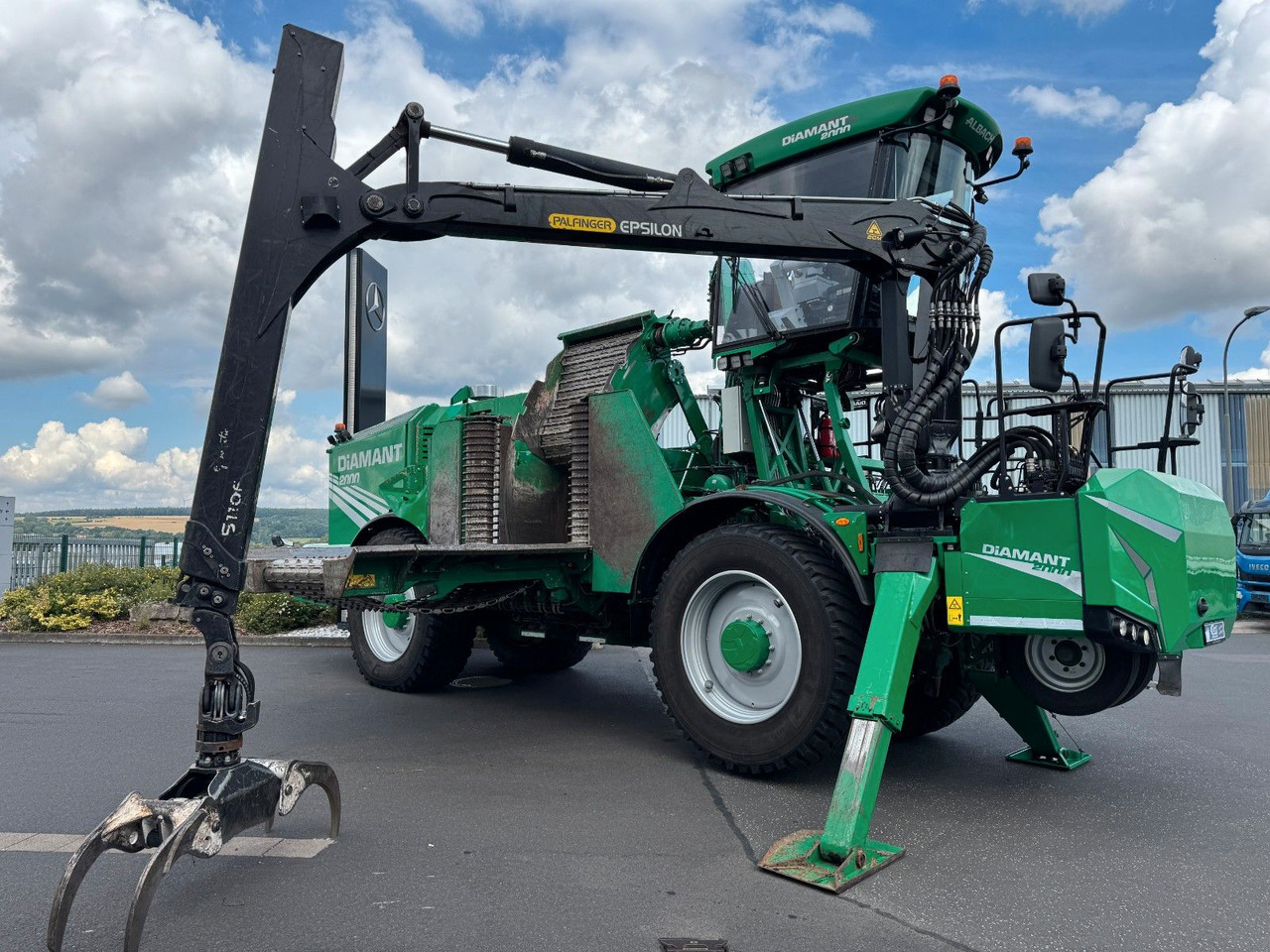 Albach Diamant 2000 / kein AdBlue / 2.200h Roto - Strugač za drvo: slika 2 Albach Diamant 2000 / kein AdBlue / 2.200h Roto - Strugač za drvo: slika 2