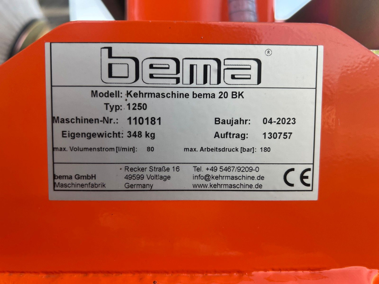 Metle Bema 20 BK Kehrmaschine / Kramer 5040 / 2023: slika 16 Metle Bema 20 BK Kehrmaschine / Kramer 5040 / 2023: slika 16