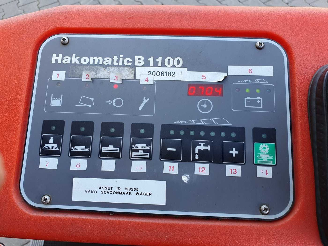 Mašina za pranje podova Hakomatic B 1100 / nur 704h! / 2006: slika 14