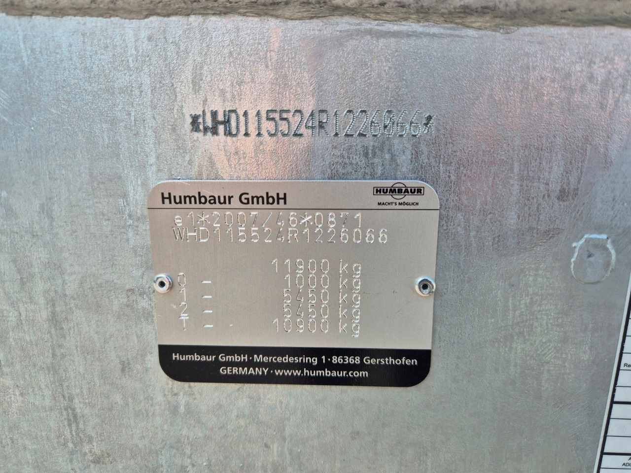 Lizing  Humbaur HTK 115524 Dreiseitenkipper vollverzinkt Humbaur HTK 115524 Dreiseitenkipper vollverzinkt: slika 24