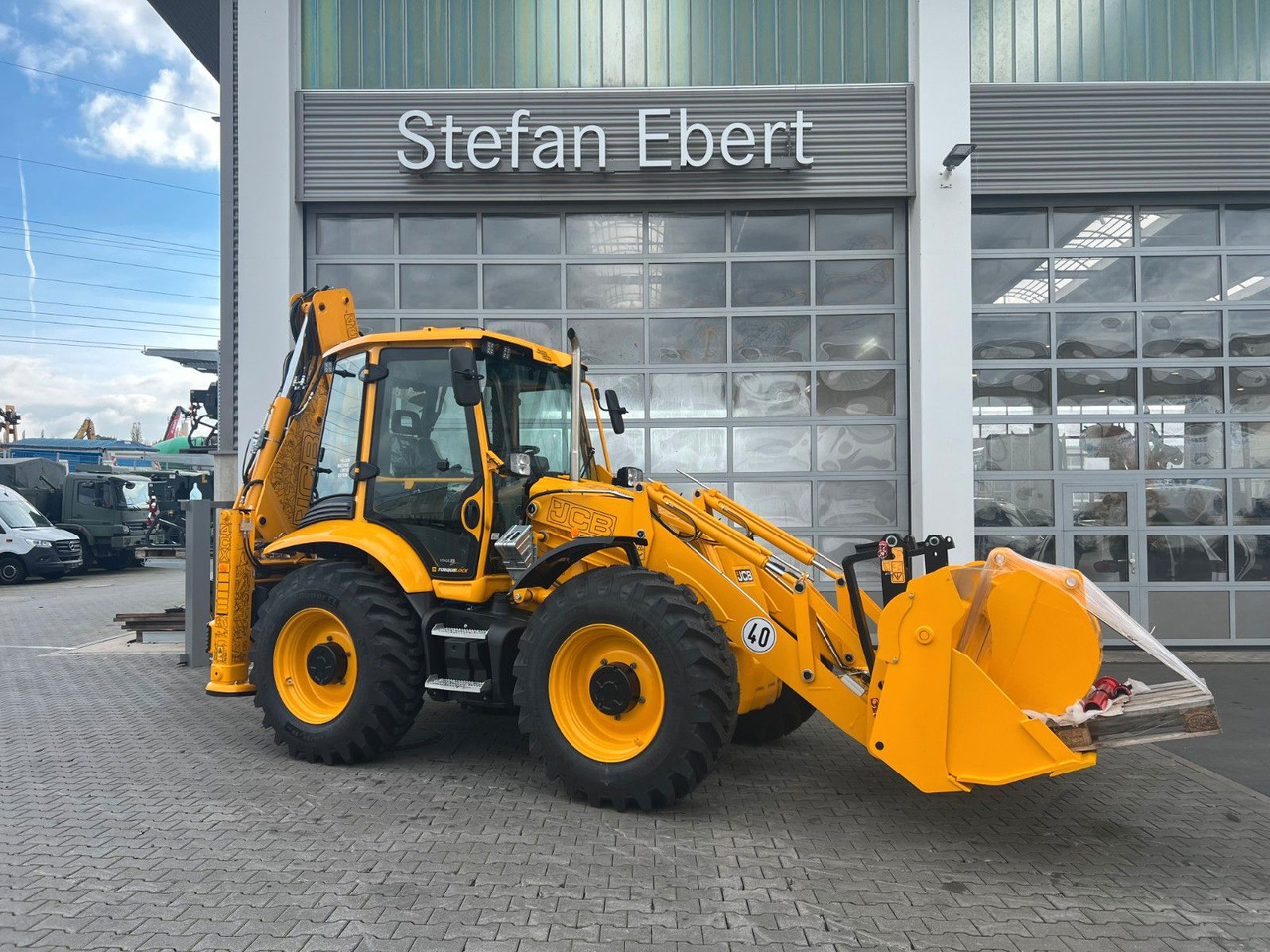 JCB 4CX / Klappschaufel / Dual Drive / Sonderedition - Bager utovarivač: slika 1 JCB 4CX / Klappschaufel / Dual Drive / Sonderedition - Bager utovarivač: slika 1