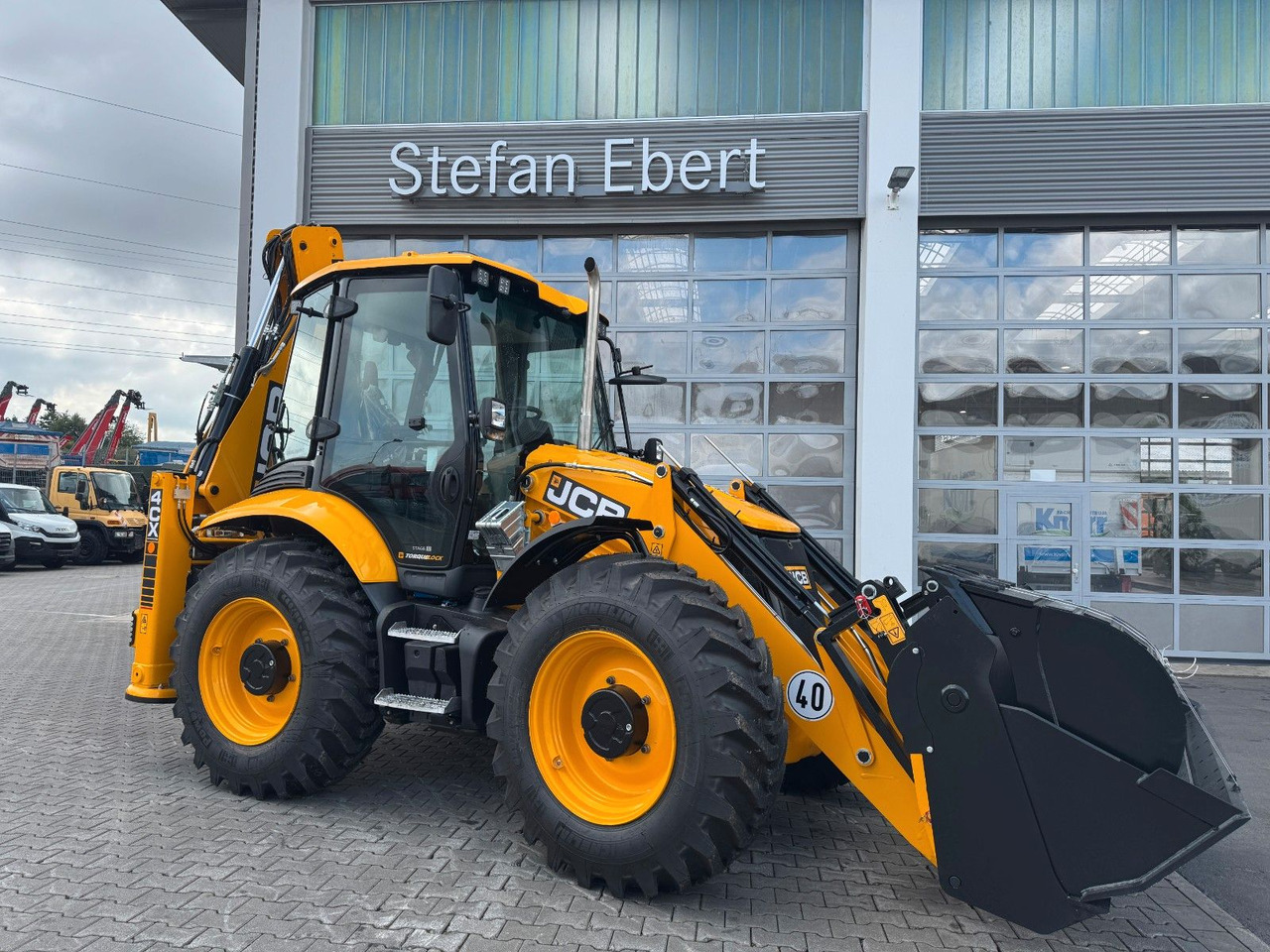 JCB 4CX Pro / Klappschaufel / Dual Drive / Neu - Bager utovarivač: slika 1 JCB 4CX Pro / Klappschaufel / Dual Drive / Neu - Bager utovarivač: slika 1