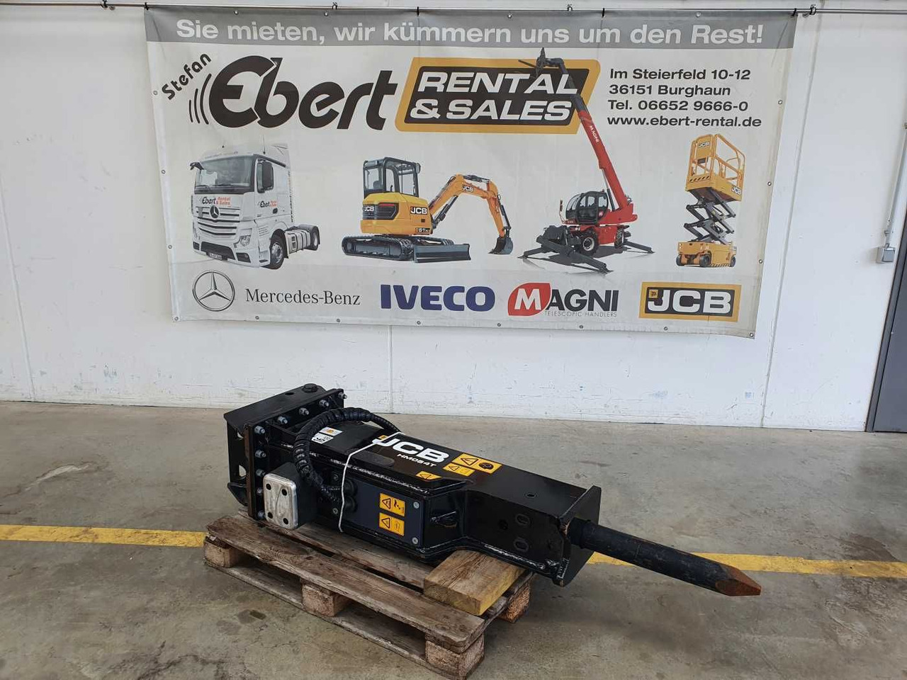 JCB HM054T / Hydraulikhammer / MS08 / 6 - 10 to - Hidraulični čekić za Građevinska mašina: slika 1 JCB HM054T / Hydraulikhammer / MS08 / 6 - 10 to - Hidraulični čekić za Građevinska mašina: slika 1