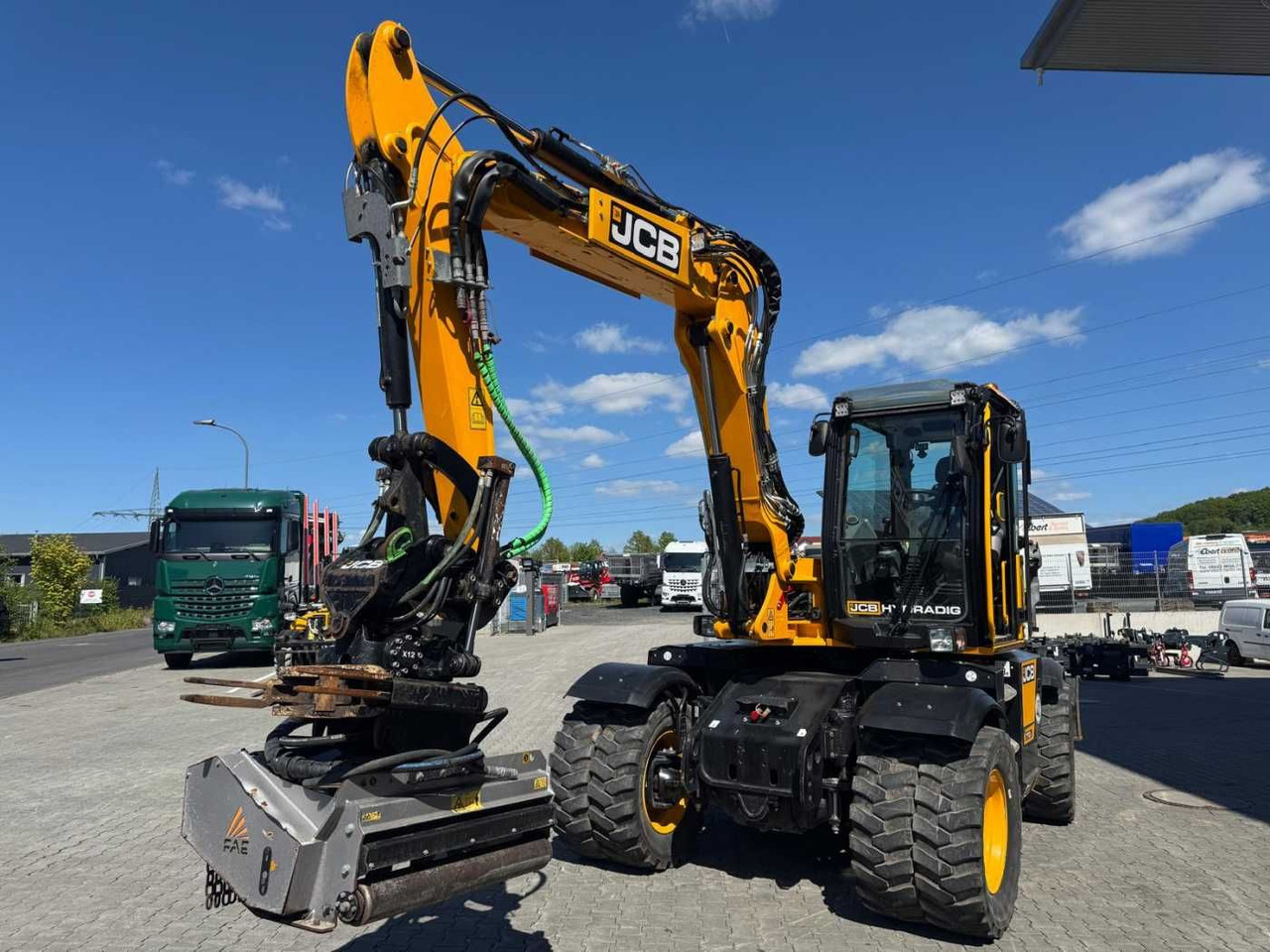 JCB Hydradig HD 110WT / 2021 / 516h! / Tiltrotator - Bager točkaš: slika 5 JCB Hydradig HD 110WT / 2021 / 516h! / Tiltrotator - Bager točkaš: slika 5