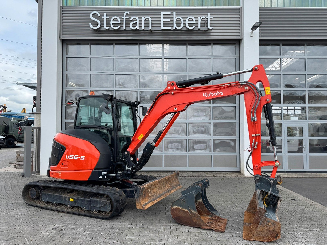 Kubota U56-5 / MS03 / nur 190h! / Löffelpaket - Mini bager: slika 1 Kubota U56-5 / MS03 / nur 190h! / Löffelpaket - Mini bager: slika 1
