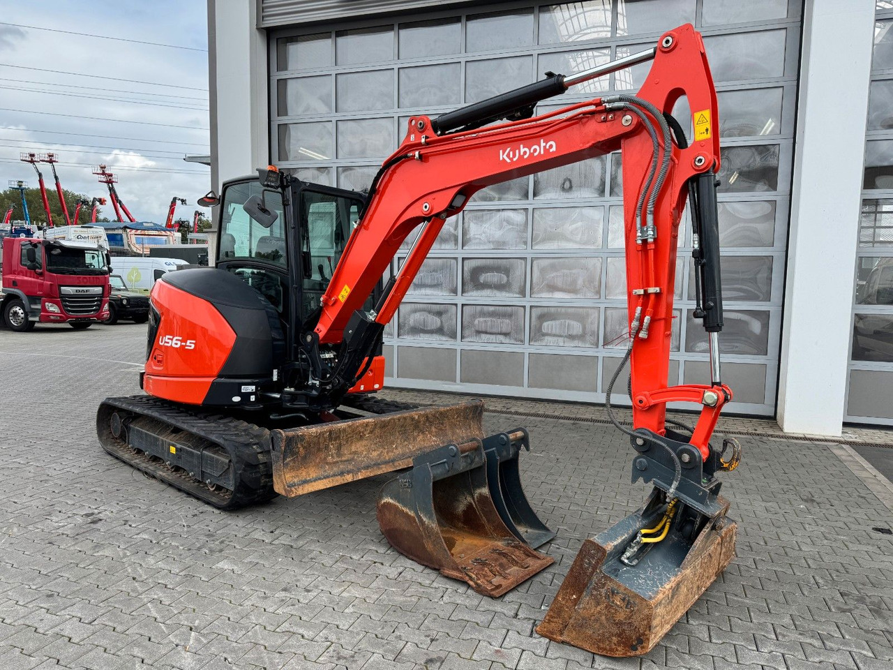 Kubota U56-5 / MS03 / nur 190h! / Löffelpaket - Mini bager: slika 3 Kubota U56-5 / MS03 / nur 190h! / Löffelpaket - Mini bager: slika 3